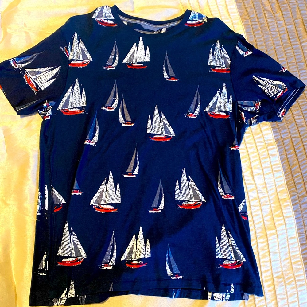 Mens XL nautical t-shirt